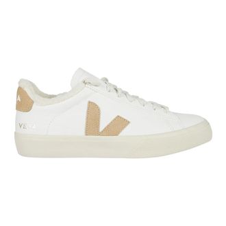 Veja Sneakers, female, White, 7 UK, Campo Fured Leather White Desert