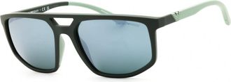 Emporio Armani EA4248U 625930 Matte Agave Green/Green Mirror Silver