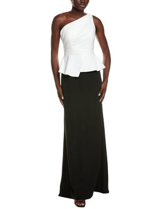 Rene Ruiz Crepe Column Gown