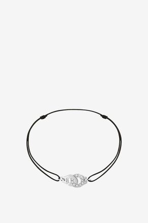 Dinh Van Kordelarmband aus Weissgold und Diamant Mentottes R8