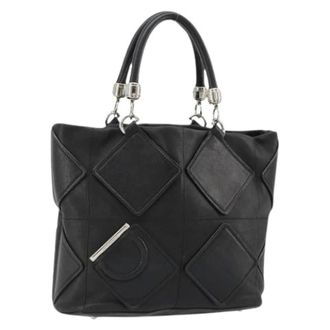 Ferragamo Pre-owned Handbags, female, Black, Size: ONE SIZE Pre-owned Hand Bag