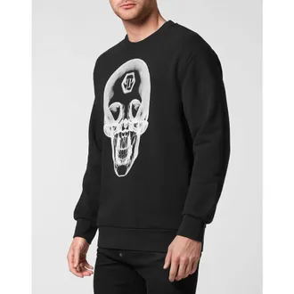 Philipp Plein Sweatshirt Premium Men in Black at Nordstrom, Size Xxx-Large