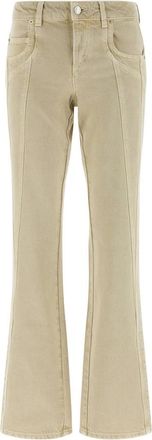 Isabel Marant Jeans, Dames, Beige, XS, Katoen, Jaylis Jeans