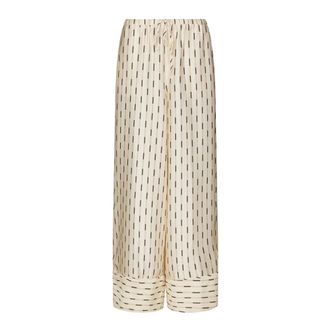 Neo Noir Cropped Broek - Dames - Vrijetijds broeken - Beige - XS - Broeken