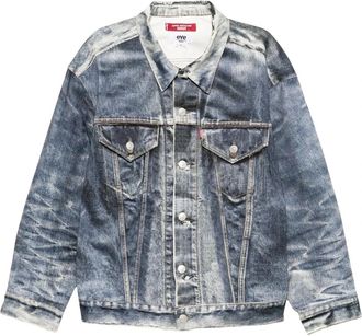 Junya Watanabe Denim Jacket - Heren - Spijkerjassen - Blauw - M - Denim - Jassen
