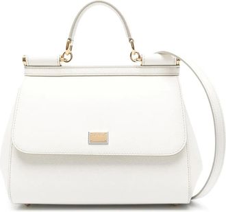 Dolce & Gabbana large Sicily tote bag - White
