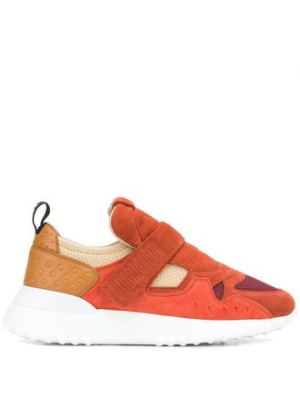 Tod's Sneakers met klittenband - Oranje