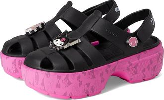 Crocs Sanrio My Melody / Kuromi Stomp Sandal Sandals White : Mens 8 - Womens 10 Medium, Synthetic