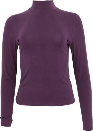 Lords of Harlech Kate Stretch Knit Turtleneck in Plum at Nordstrom, Size Xx-Large