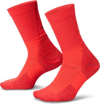 Nike Unisex Unicorn Dri-FIT ADV Cushioned Crew Socks (1 Pair) in Red | FZ3399-696