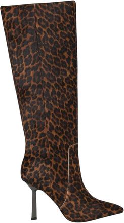Alma En Pena Hoge laars scherpe neus - Dames - Laarzen met Hak - Bruin - 38 EU - Schoenen
