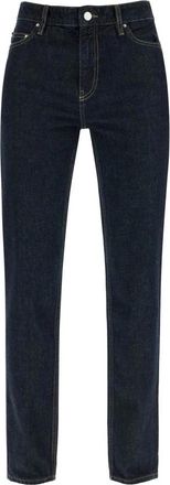 Toteme Raw Jean Slim Fit - Dames - Slim Fit Jeans - Blauw - W26 - Denim - Jeans