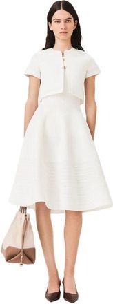 Maje Short-sleeved cardigan in White at Nordstrom, Size X-Small