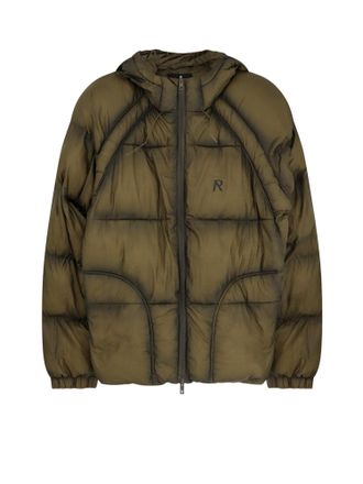 Represent Padded And Quilted Down Jacket