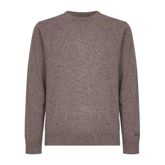 MC2 Saint Barth Nut Lambswool Crewneck Jumper