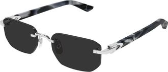 Cartier Sunglasses, unisex, Gray, Size: 53 MM Ct0622S
