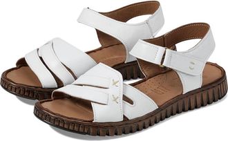 Spring Step Nochella Womens Sandals White : EU 40 (US Womens 9) M, Leather