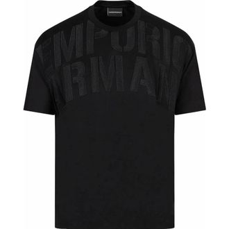 Emporio Armani T-Shirts, male, Blue, Size: XS T-shirt