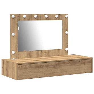vidaXL Mesa De Tocador Marr&oacute;n 100 X 40 X 70 Cm Madera Contrachapada Vidaxl