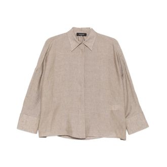 Fabiana Filippi Shirts, female, Beige, Size: XS Fabiana Filippi Shirts