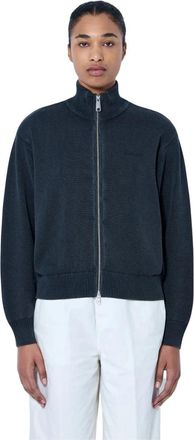 Carhartt Work in Progress Kori Sweater Jacket - Dames - Vesten met rits - Blauw - XS - Katoen - Hoodies & sweatvesten