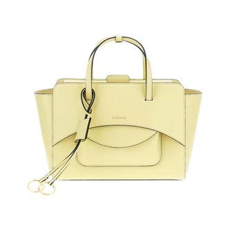Hidesins Flap M Tote Bag - female - Hidesins - Handbags - Yellow - ONE SIZE - Bags