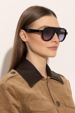 Thierry Lasry Dynasty Sunglasses, Unisex, Black