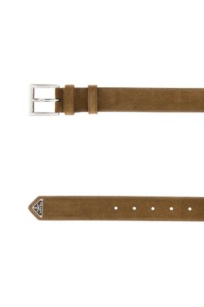 Prada Camoscio Belt - Beige