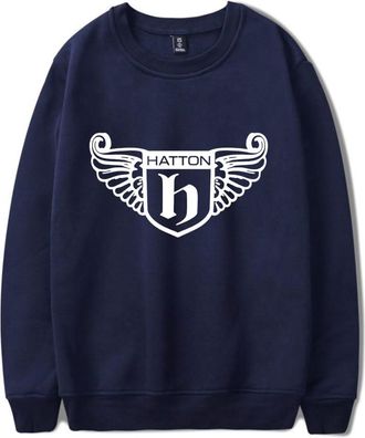 Generic Rip Ricky Hatton Merch Hitman Boxing Sweatshirt Crewneck Long Sleeve Sweatshirt Men/women Sport Pullover (3,L)