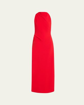 Proenza Schouler Faye Backless Matte Crepe Gown