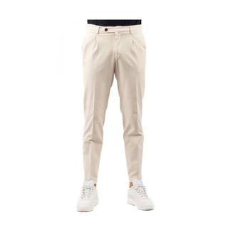 BRIGLIA 1949 Broeken, Heren, Beige, L, Herenmode Broek 1949 Collectie