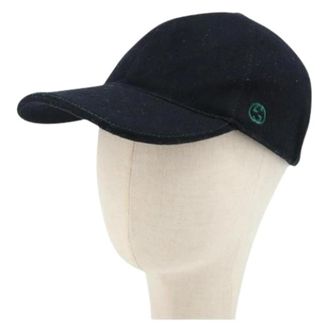 Gucci Pre-owned Accessories, female, Black, Size: ONE SIZE Pre-owned Cap