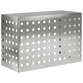 vidaXL Funda Para Aire Acondicionado Plateado 90 X 40 X 60 Cm Vidaxl