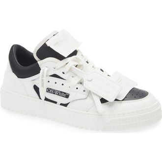 Off-white Low 3.0 Off Court Sneaker in White - Black at Nordstrom Rack, Size 41