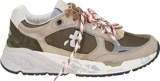 Premiata Mased Layered Polyamide-Blend Sneakers