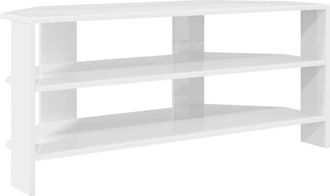 vidaXL Muebledetvdeesquina Brillante 102x40,5x45cm Vidaxl