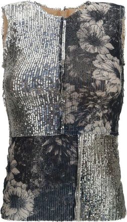 Maison Margiela Multicolor Polyamide Pattern Womens Shirt