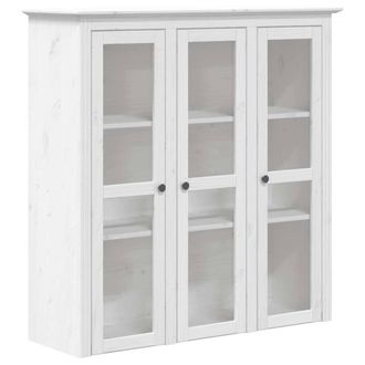 Berkfield Home Highborad BODO White 115.5x43x200.5 cm Solid Wood Pine