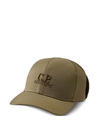 C.P. Company embroidered-logo baseball cap - unisex - Fabric - L - Grey
