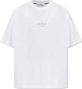 Stone Island Archivio T-Shirt - Heren - T-shirts - Wit - L - Katoen - Tops