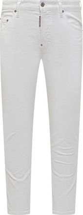 Dsquared2 Slim Skater Jeans - Heren - Slim Fit Jeans - Wit - S - Katoen - Jeans