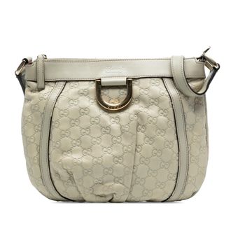 Gucci Tweedehands Guccissima Abbey D Ring Crossbody
