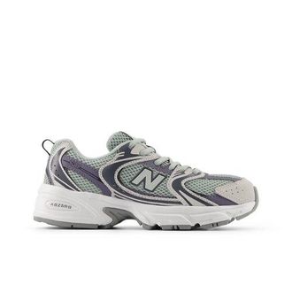 New Balance Bambino 530 Lace in Grigio, Pelle, Taglia 35.5