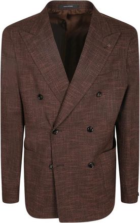 Tagliatore 1Svs 20K Blazer - Heren - Blazers - Bruin - 2XL - Jassen