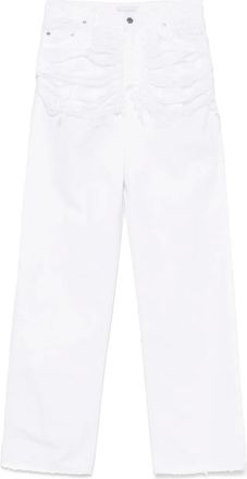 Stella McCartney Jeans con strappi - Bianco
