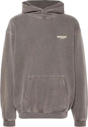 Represent Owners Club Hoodie - Heren - Hoodies - Bruin - L - Katoen - Hoodies & sweatvesten