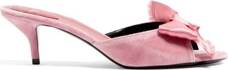 Valentino Heeled Mules, female, Pink, Size: 7 1/2 US Slide VG Marie A