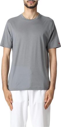 Kiton Heren, Tops, Grijs, Maat: 2XL