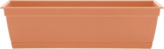 Bloem 24 Inch Dayton Window Box Planter, Coral in Brown at Nordstrom