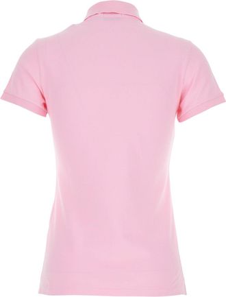 Polo Ralph Lauren Womens Polo Shirt Julie Pink Cotton T-Shirts & Jerseys